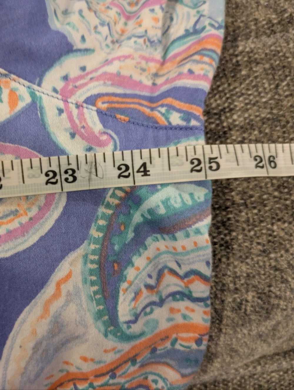 Ruby Rd. Paisley, Periwinkle, Button-Up Shirt - Picture 8 of 10